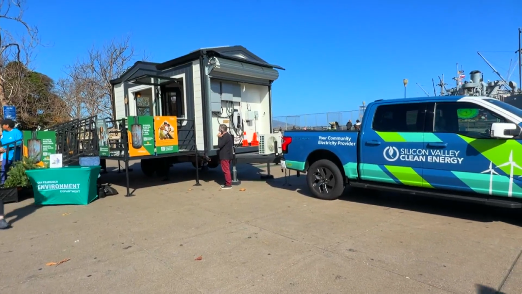 Pop-up all-electric mobile home in San Francisco demonstrates carbon-free buildings of the future — CBS Bay Area (KPIX), Tiburon Technology news