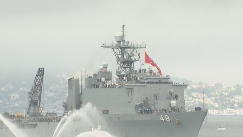 Ships sail underneath Golden Gate Bridge for 2026 Fleet Week parade — CBS Bay Area (KPIX), Tiburon Government news