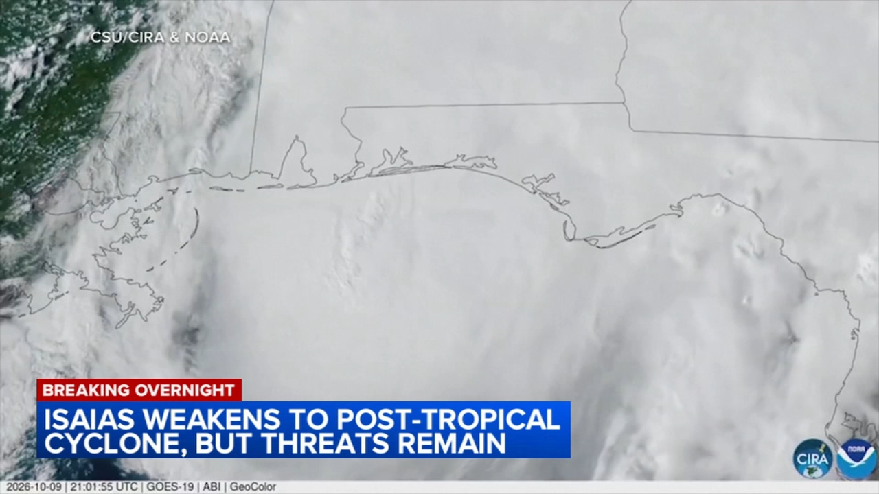 Isaias downgraded to post-tropical cyclone, leaves hundreds of thousands without power
       — ABC 7 Bay Area, Tiburon Community news