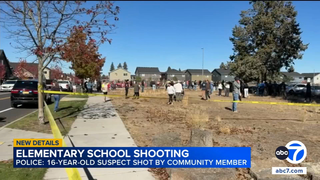 3 children, 1 teacher killed in shooting at Bend, Oregon elementary school; teen shooter also dead: Police
       — ABC 7 Bay Area, Tiburon Schools news