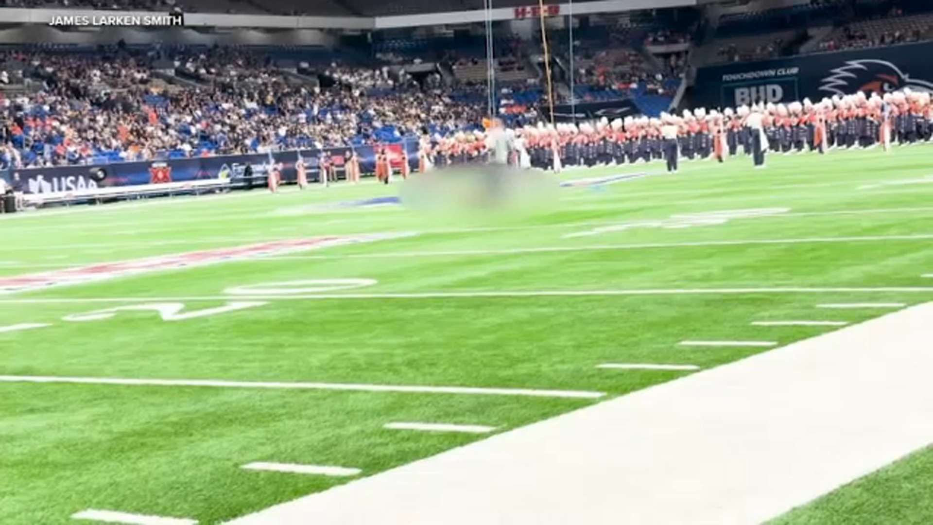 Air Force member killed rappelling from Alamodome's ceiling in Salute to Armed Forces ceremony
       — ABC 7 Bay Area, Tiburon Sports news