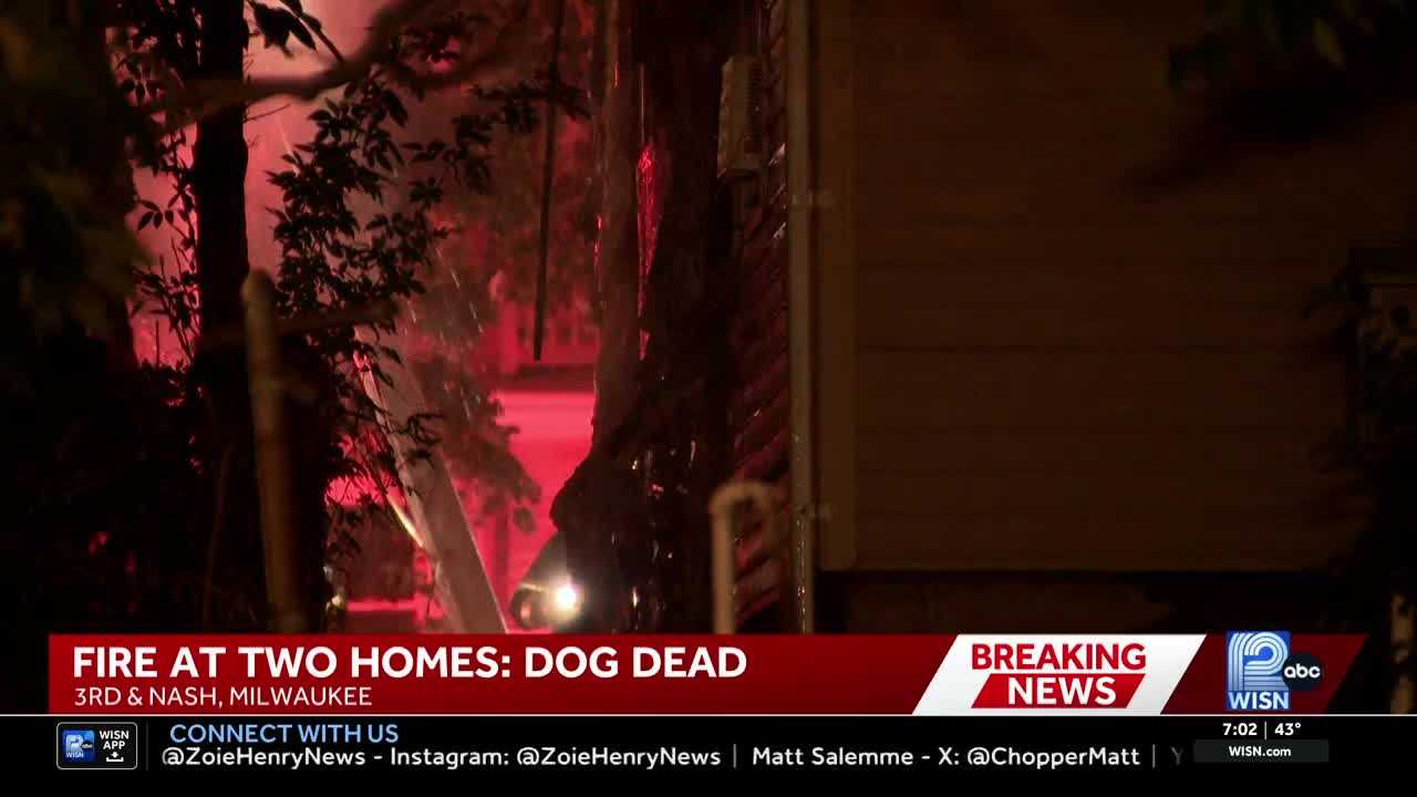 Dog killed during overnight fire that spread from one Milwaukee home to a second — WISN 12 Milwaukee, Tiburon Community news