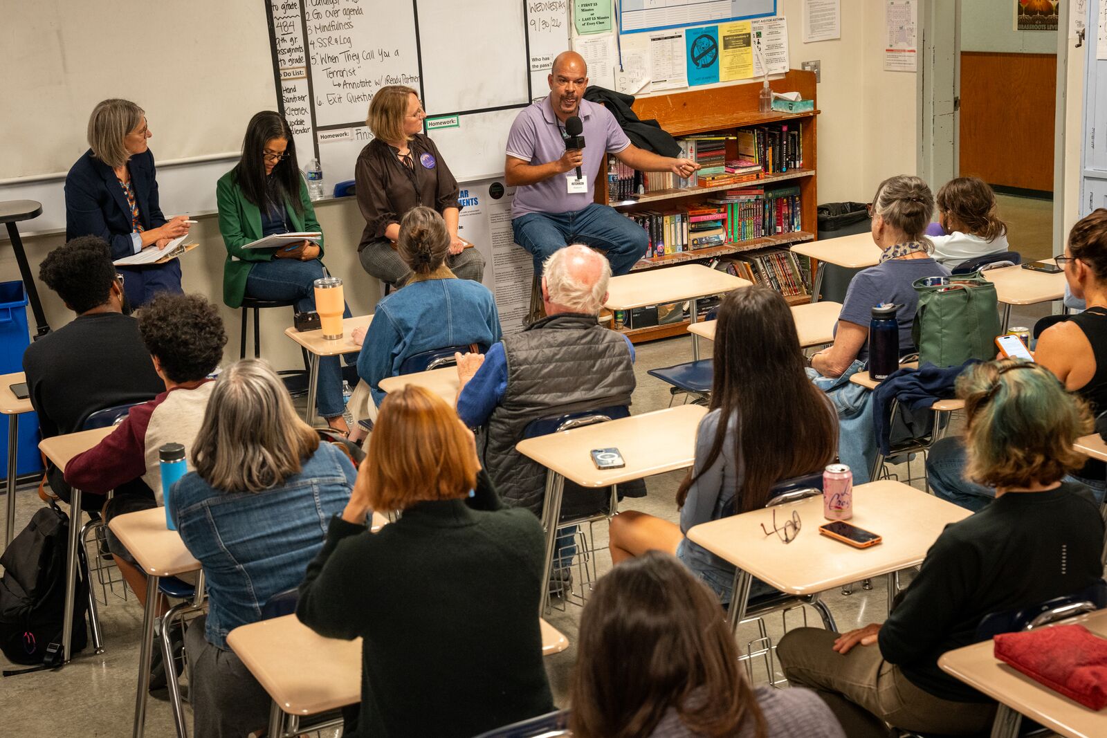 District 4 school board candidates talk literacy, transparency and rightsizing the district — The Oaklandside, Tiburon Schools news
