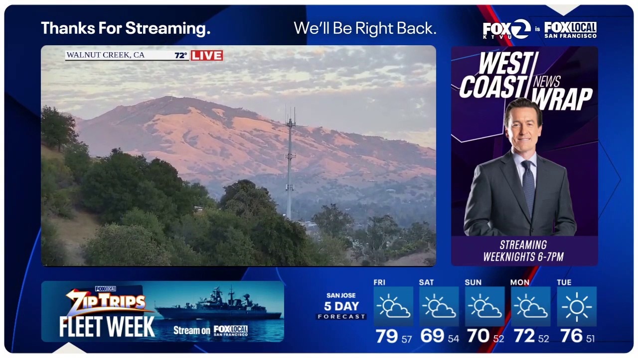 West Coast News Wrap Live — KTVU FOX 2 Bay Area, Tiburon Community news