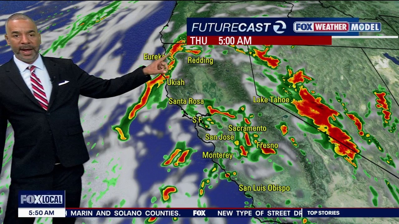 A wet day ahead as rain blankets the Bay Area — KTVU FOX 2 Bay Area, Tiburon Sports news