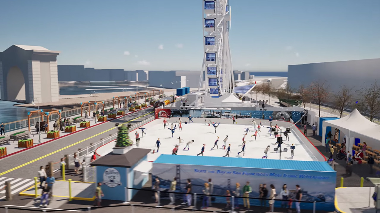Waterfront ice rink: This popular Bay Area destination is getting its first ever ice rink — KTVU FOX 2 Bay Area, Tiburon Sports news