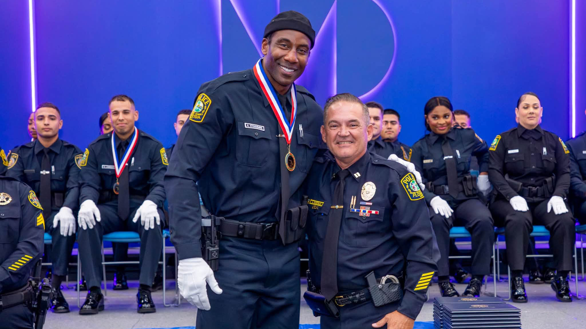 NBA hall of famer Amar'e Stoudemire begins new career as Florida police officer — KTVU Sports, Tiburon Sports news